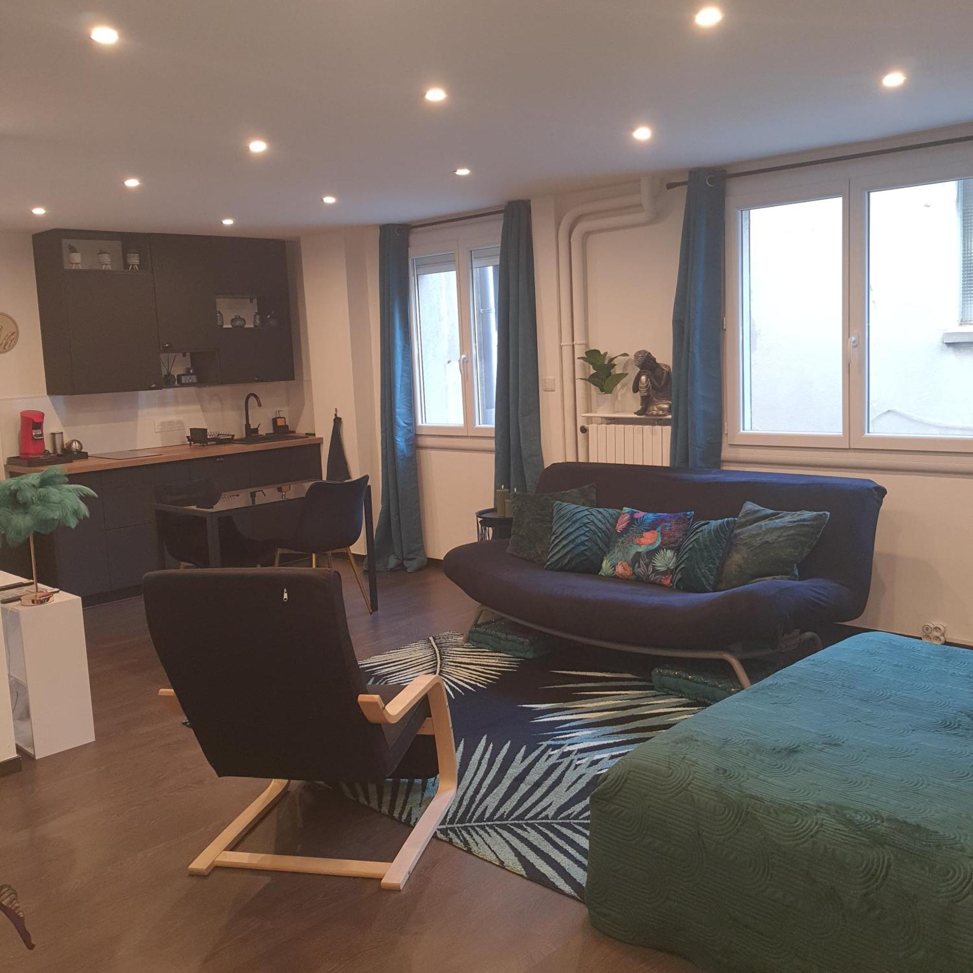 Loft Spacieux-2 Min De La Plage Marseille Eksteriør billede